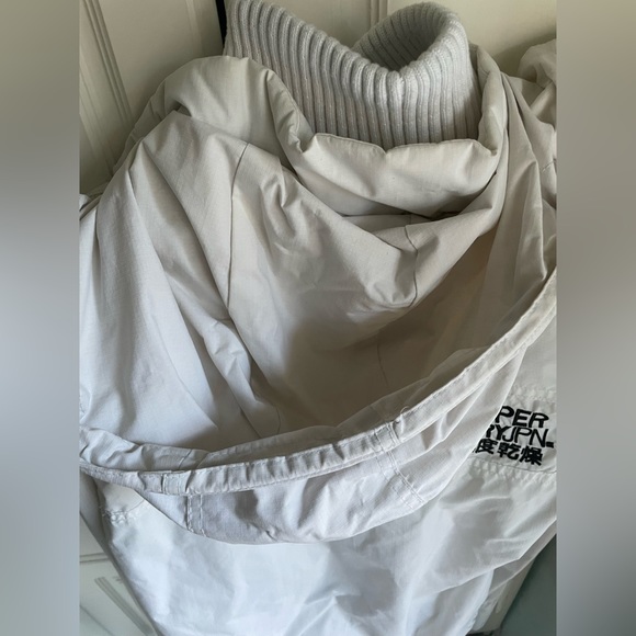 White Small SuperDry Jacket - Picture 5 of 5